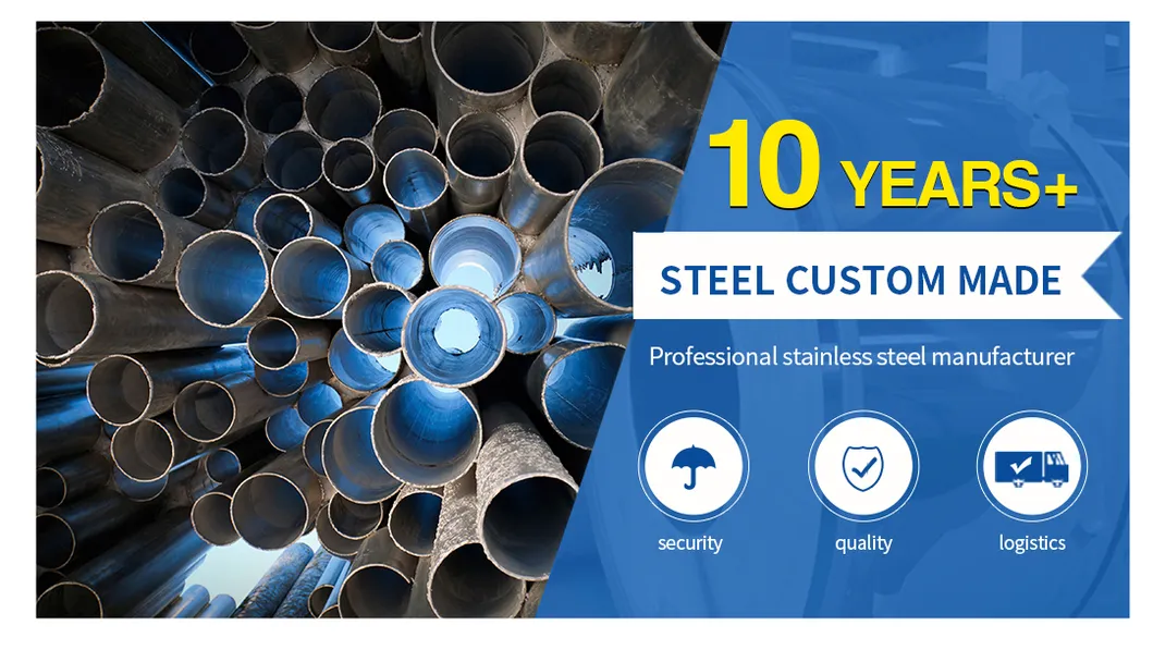 High Pressure 316L 317L 321 Schedule Stainless Steel Pipe Schedule