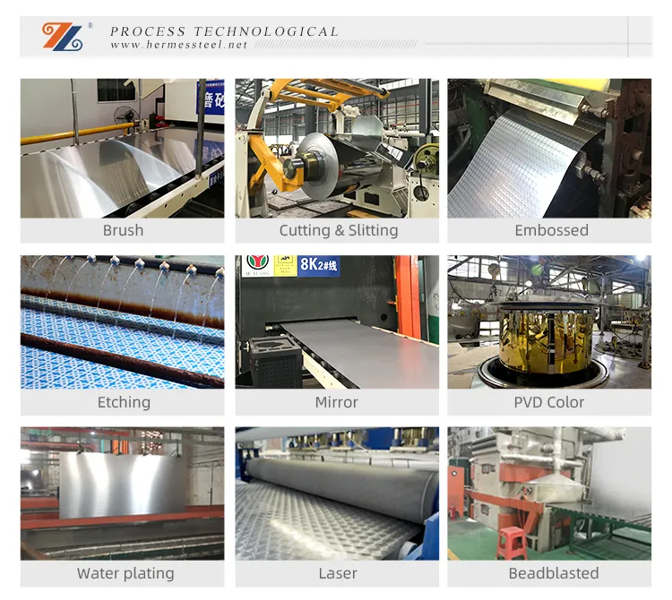 High Quality 304 Stainless Steel Etching Sheet for Home Decoration