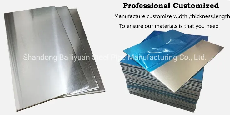 High Strength Building Material 1100 1050 1060 1070 Alloy H14 6063 Mirror Aluminium Sheet Factory
