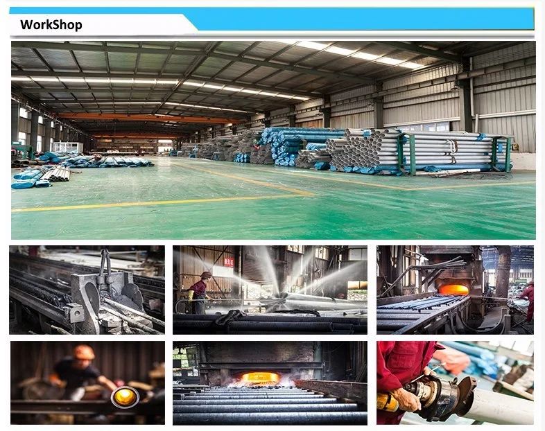 Hot DIP 6m Length Welded ERW Galvanized Steel Pipe for Greenhouse