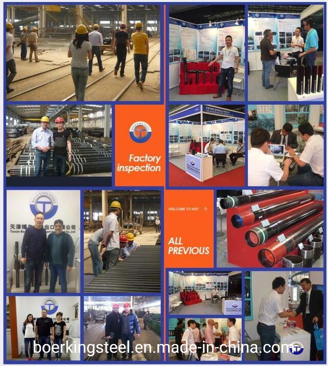 Hot DIP 6m Length Welded ERW Galvanized Steel Pipe for Greenhouse