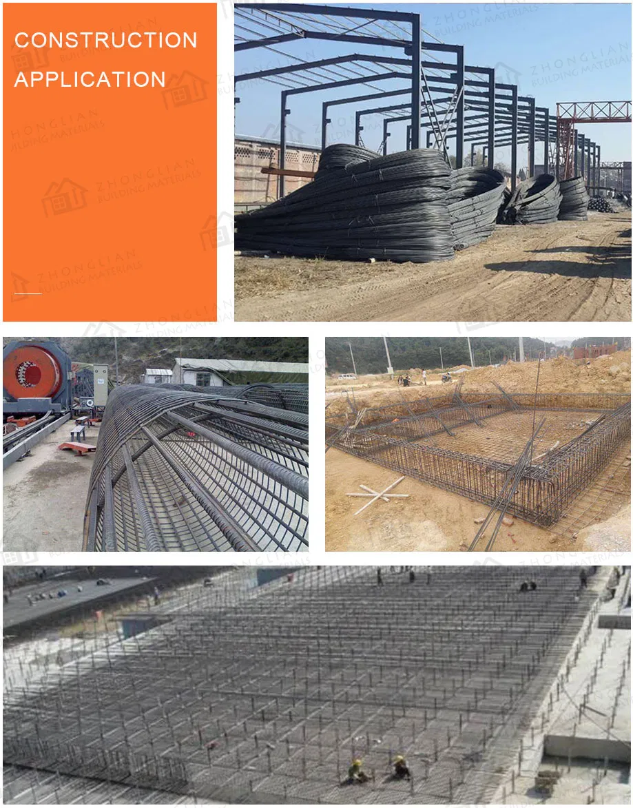 Hot Rolled Ribbed Gr75 Reinforcing Deformed Steel Bar