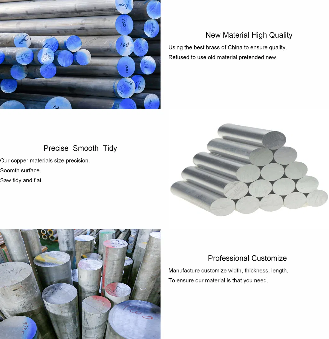 Hot Selling 1060 5052 6061 Alloy Round Aluminum Rod Bar