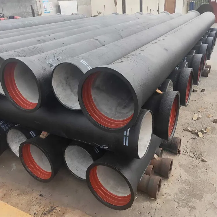 ISO 2351 Class K9 DN80mm to DN2000mm Dci Pipe Di Pipe Ductile Cast Iron Pipe Manufacturers for Water
