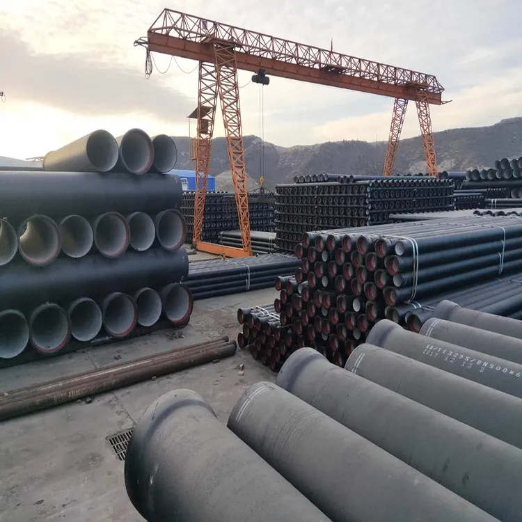 ISO 2351 Class K9 DN80mm to DN2000mm Dci Pipe Di Pipe Ductile Cast Iron Pipe Manufacturers for Water