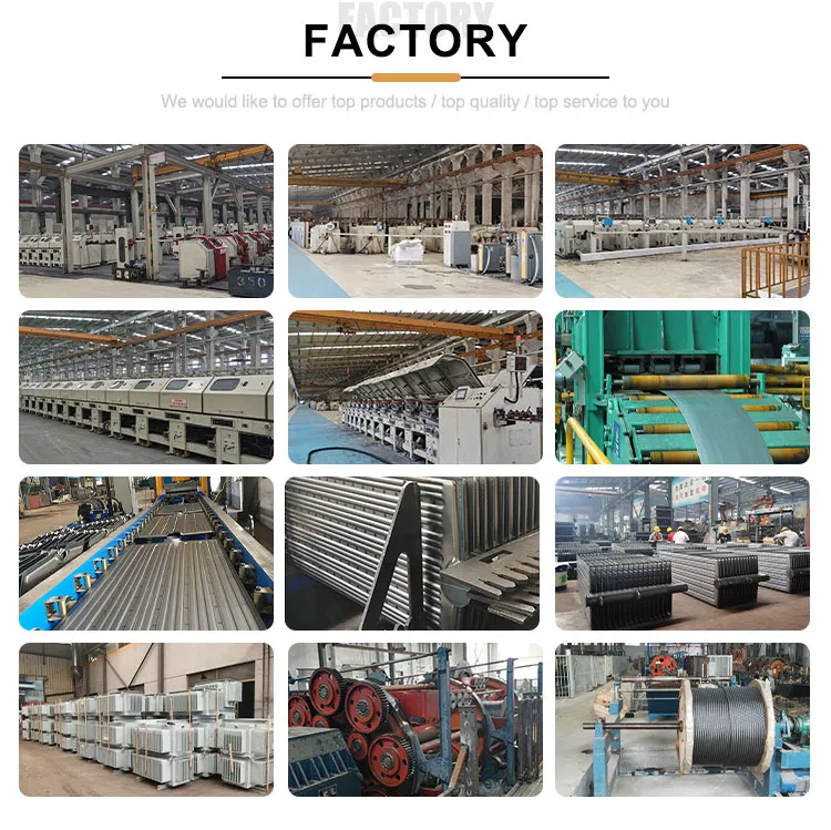 Large Diameter Range Multiple Structure High Quality Steel Wire Rope