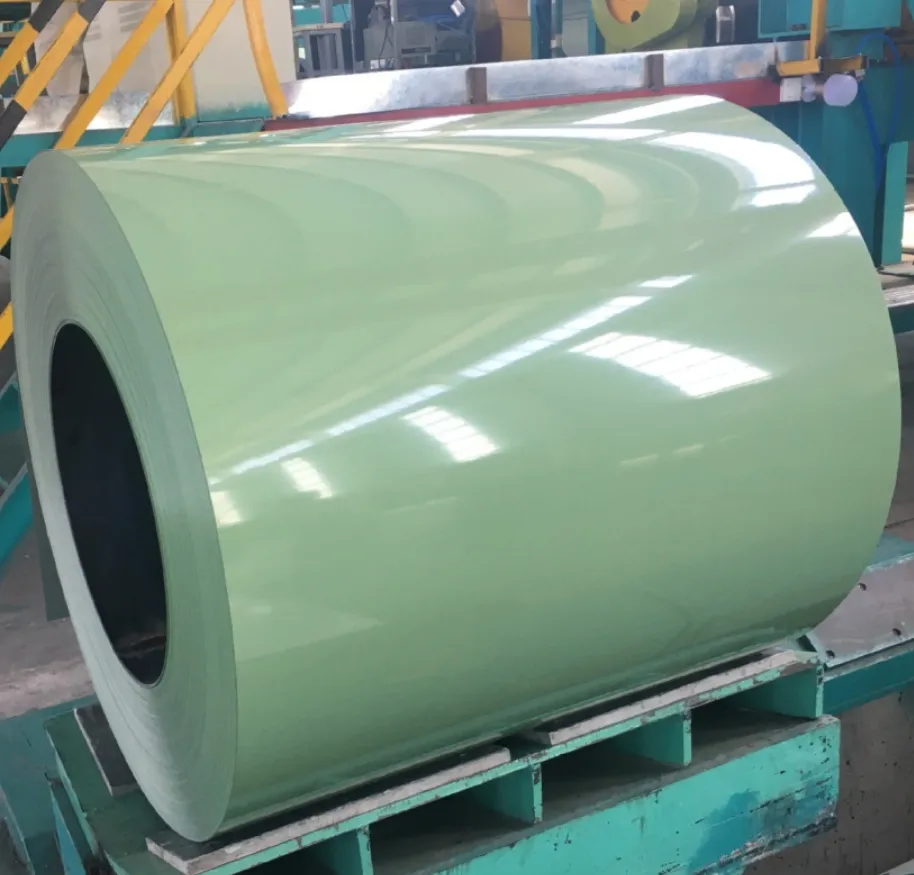 Manufacturer 0.12-4.0mm PPGI PPGL Color Coated Steel Coil Prepainted Galvanized Steel Coil PPGI