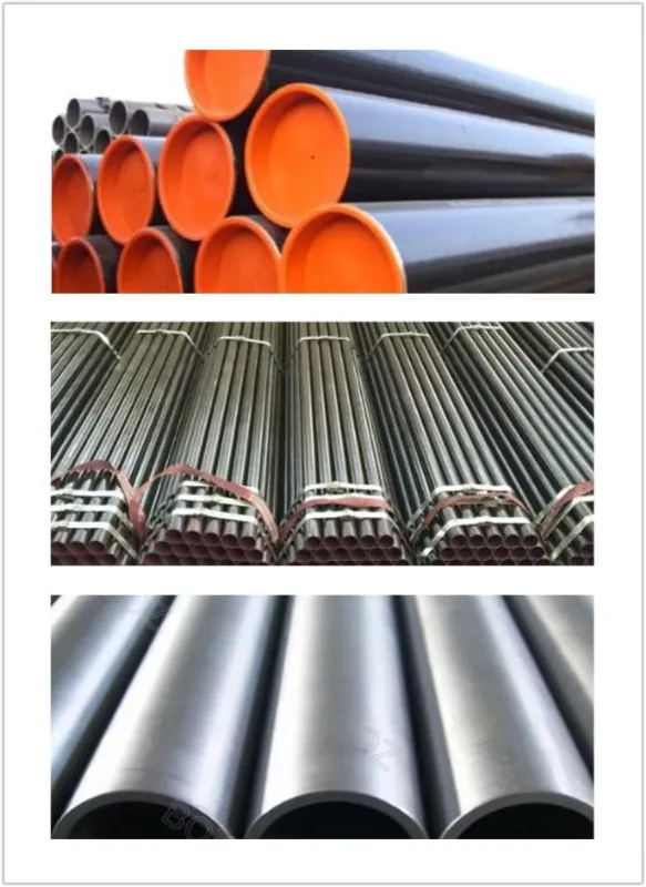 Mild Carbon Welded Metal Iron Hollow Section Steel Pipe