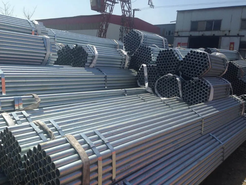Nice Quality Pre-Galvanized Water Pipe BS1387 ASTM A53 Manufacture for Sale