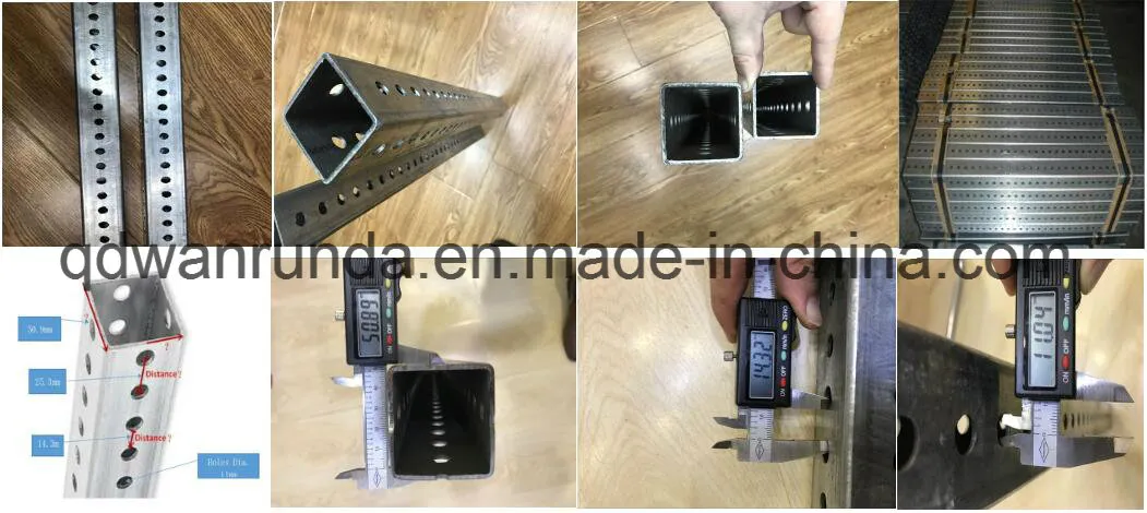 Perforated Square Tubes