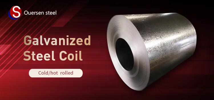 Prepainted Cold Rolled Grain Oriented Electrical Coil G350-G550 Galvanized Steel Coils