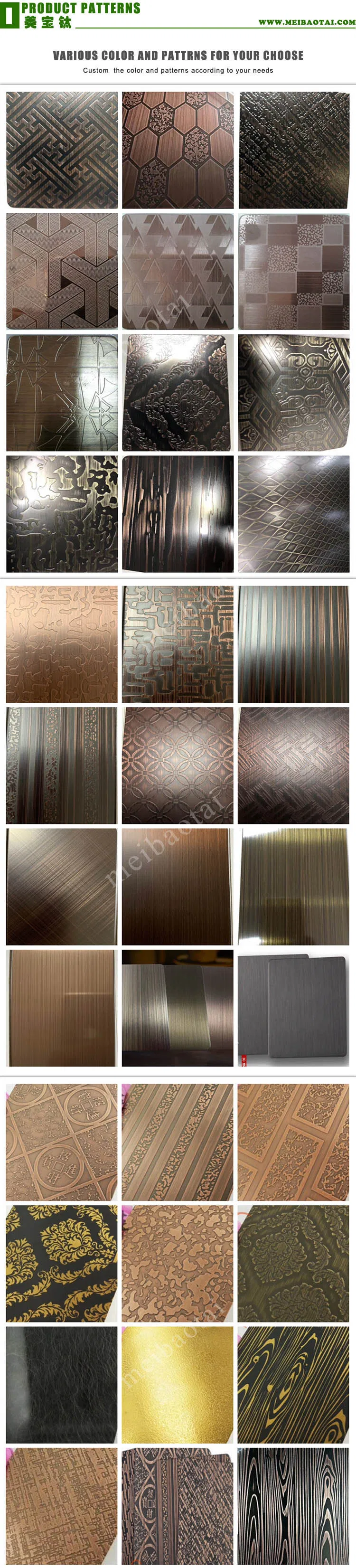 PVD Black Color Brush Hairline No4 Design 1500*3000mm 1219*2438mm 0.65mm Thickness Anti-Rust Anti-Corrosion Decoration Plate 304 Stainless Steel Plate