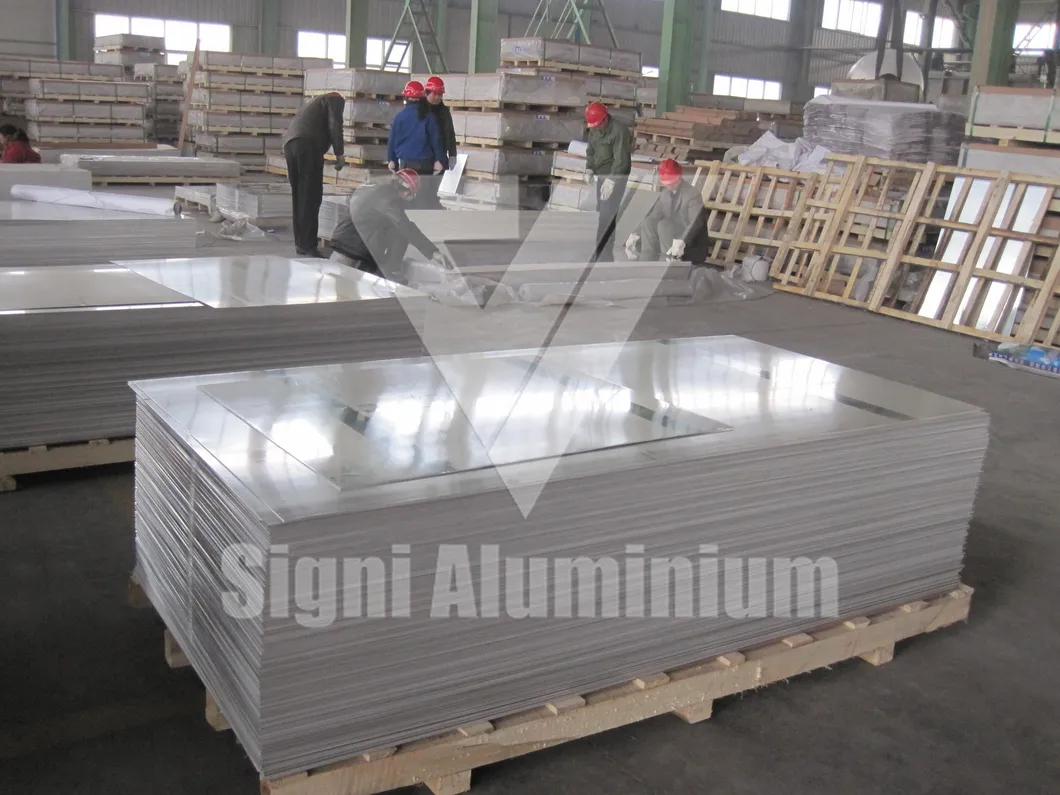 Rail Transportation Aluminium Plate with The Usage of High-Speed Rail