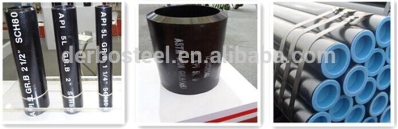 Round API 5L Gr. B Seamless Carbon Steel Pipe for Gas Industry