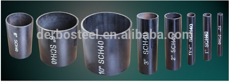 Round API 5L Gr. B Seamless Carbon Steel Pipe for Gas Industry