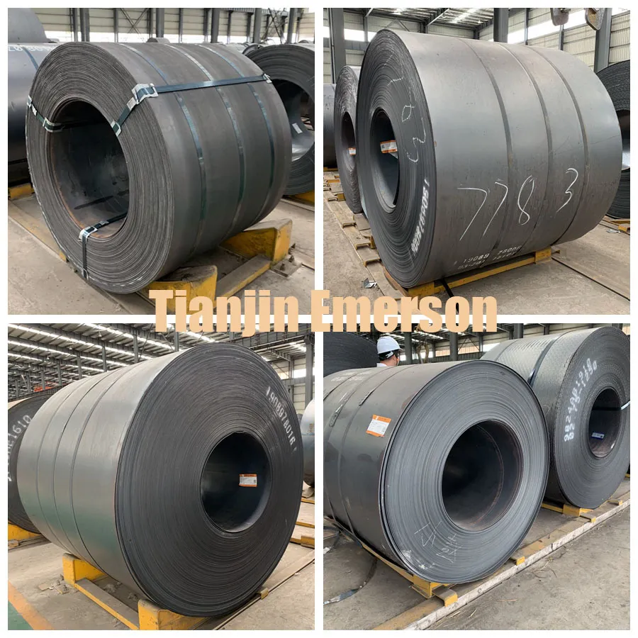 S235jr Hr Coil, S235 Jr Black Hot Rolled Steel Coil, Pickling and Oil Hot Rolled Steel Coil