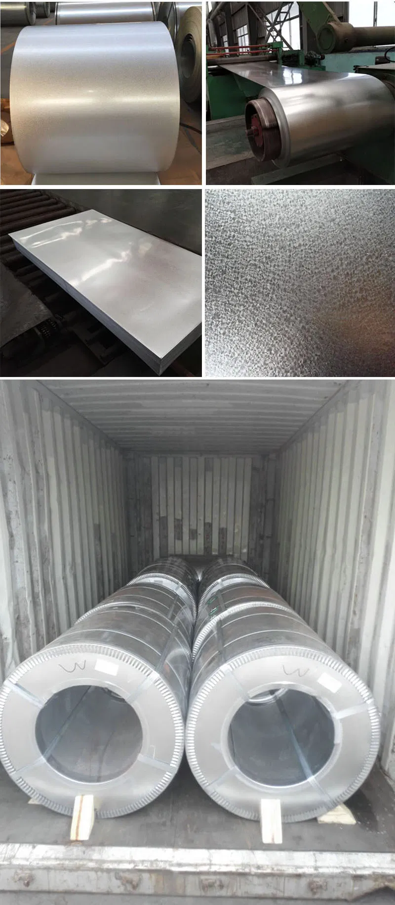 SGCC Dx51d+ Zinc Coated Steel Coil High Quality Hot Dipped Galvanized Iron Steel and Sheet in Coil