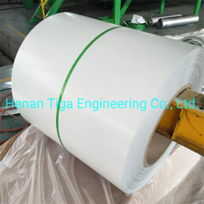 Shandong Factory Regular Polyester (PE) Prepainted Zinc Aluminum Steel Coil