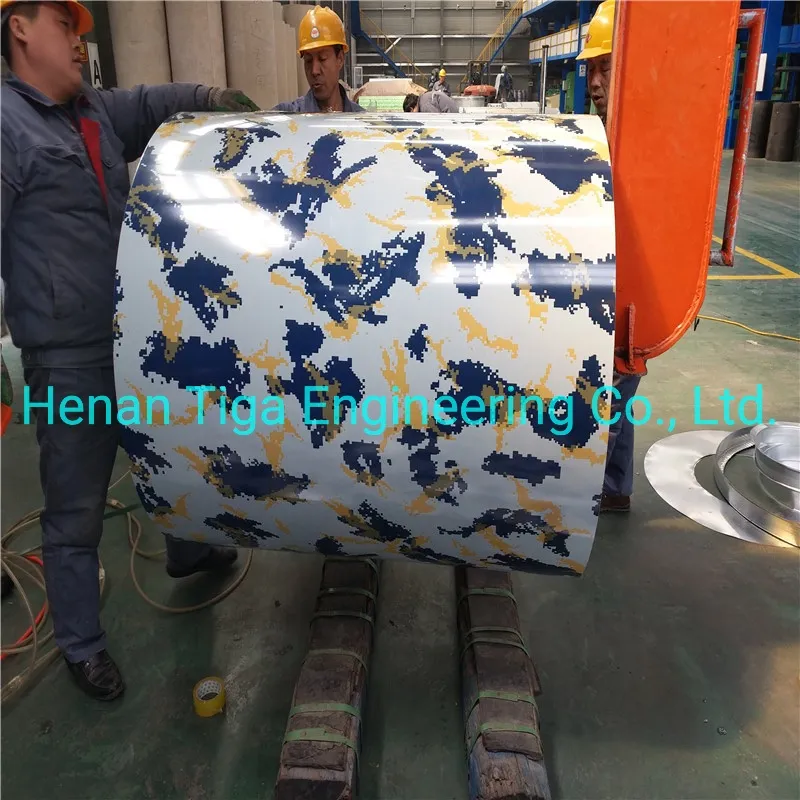 Shandong Factory Regular Polyester (PE) Prepainted Zinc Aluminum Steel Coil