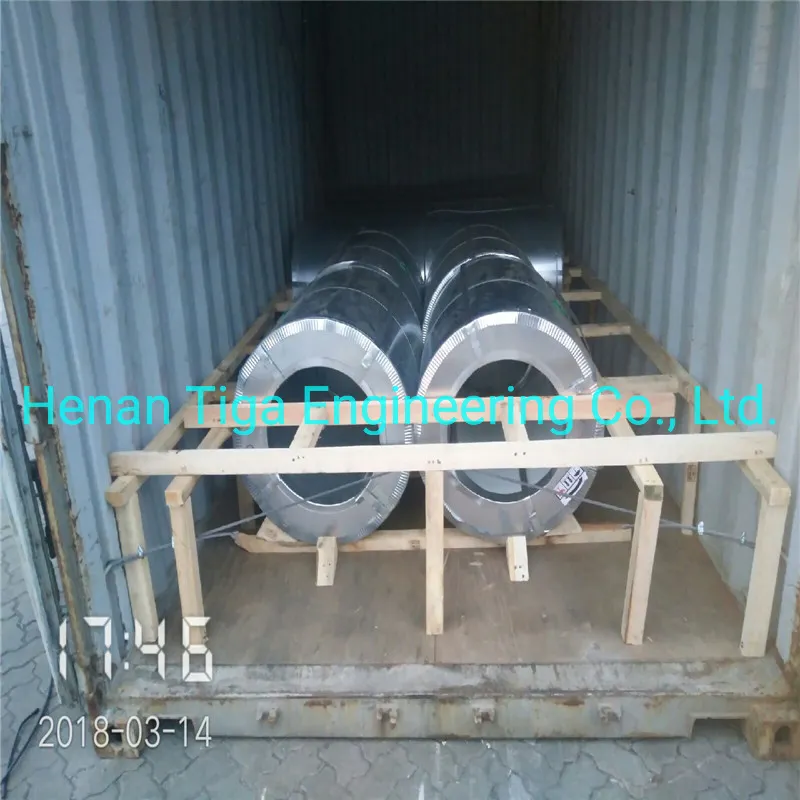 Shandong Factory Regular Polyester (PE) Prepainted Zinc Aluminum Steel Coil