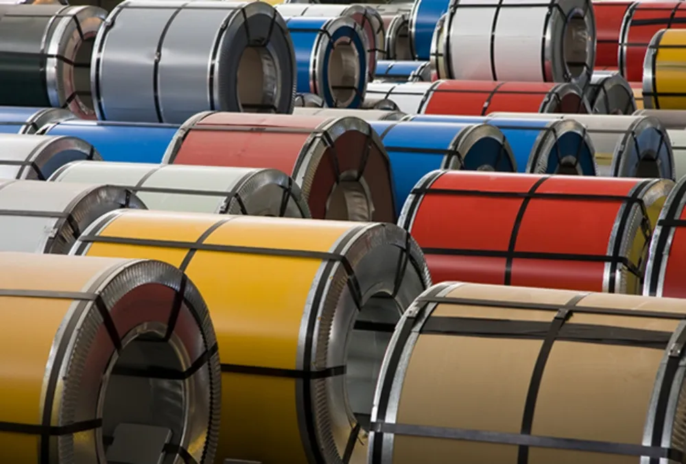 Shandong PPGI Sheet Price Ral Color Coated Steel Coil Painted Dx51d Galvanized Steel Coil Metal PPGI PPGL