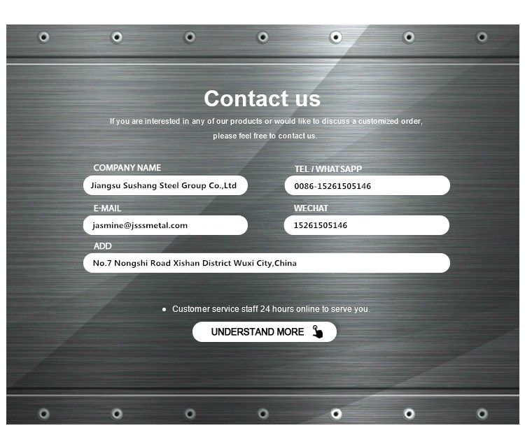 Stainless Steel Pipe (316L 304L 316ln 310S 316ti 347H 310moln 1.4835 1.4845 1.4404 1.4301 1.4571)