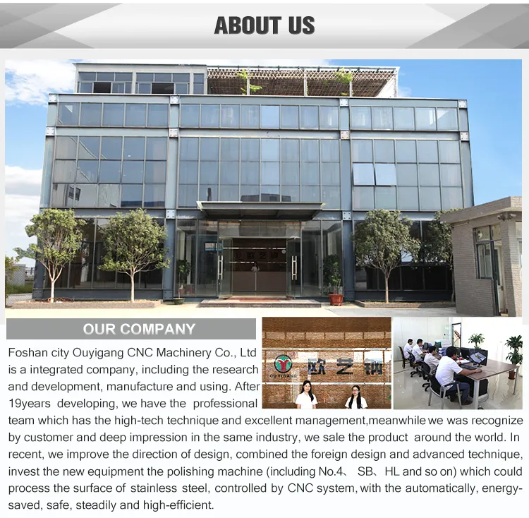 Stainless Steel Surface Processing Machine with No. 4/Sb/Hl Type