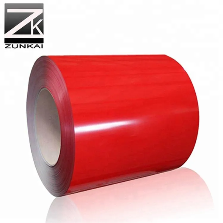 Steel Manufacture Metal PPGI Color Coated Coil for Roofing Sheet