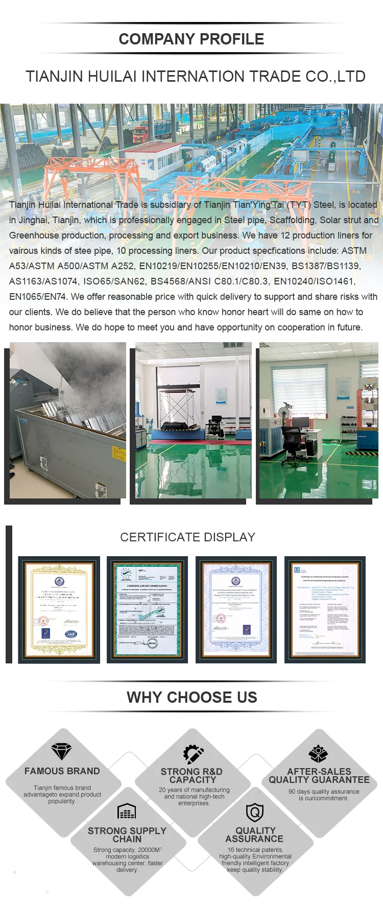 Stm A53 Z80 Round Square Rectangular Oval Galvanized Steel Pipe