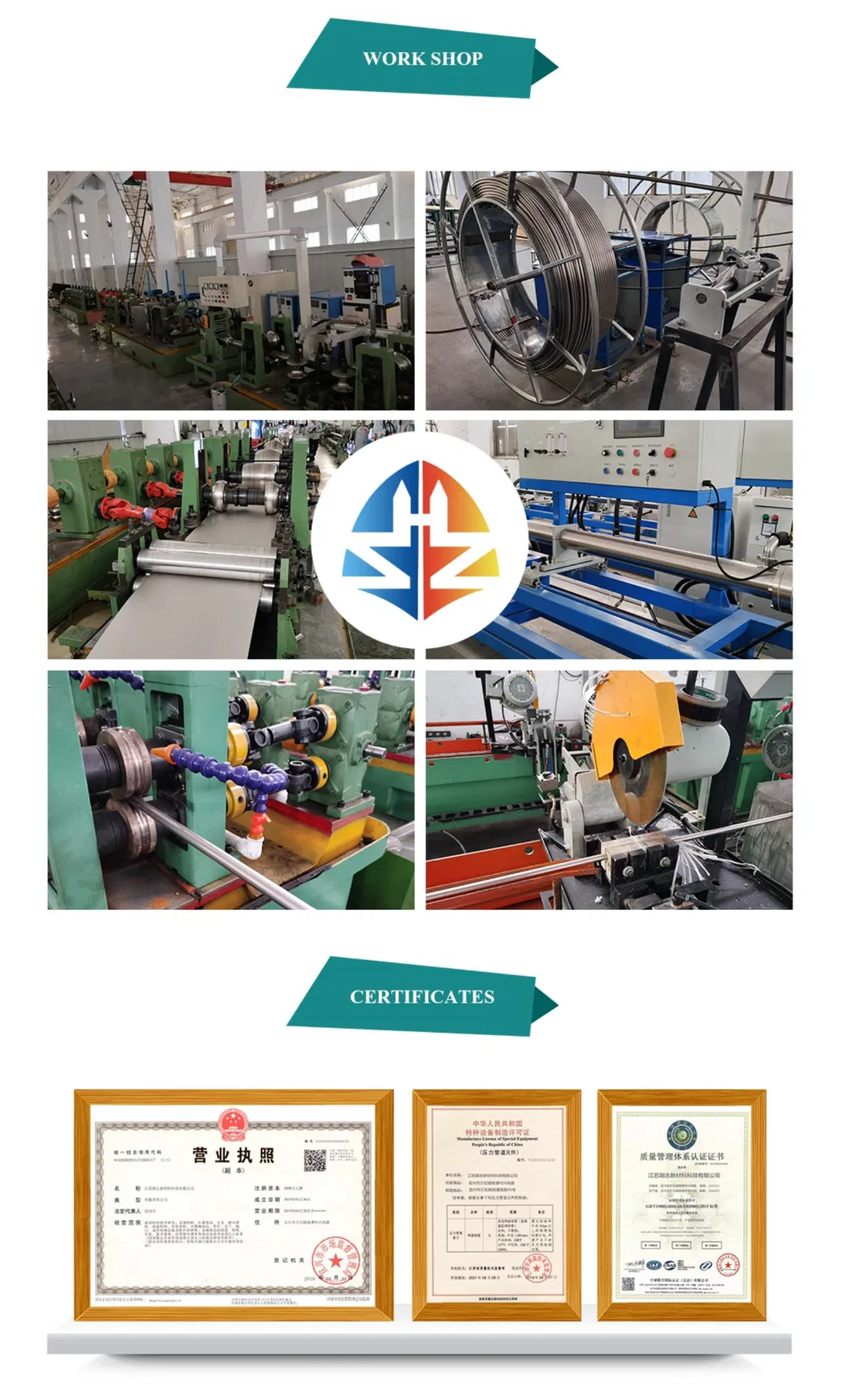 Titanium Titanium Alloy Pipe for Energy Aviation Medical Chemical Fields