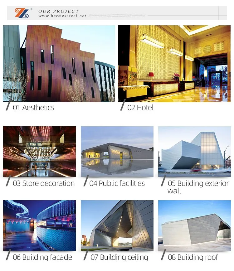 Wall Decorate Embossed Metal Panel 201 304 Stainless Steel Sheet Per Kg Price