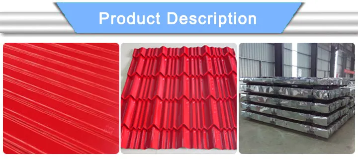 Waterproof Stone Coated Steel Roof Tile for Building Material