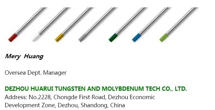 Wc20 Gray Color Welding Rod Tungsten Electrode