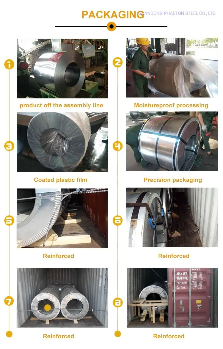 Z80g Galvalume Galvanized Steel Coils Gi Gl with Good Price