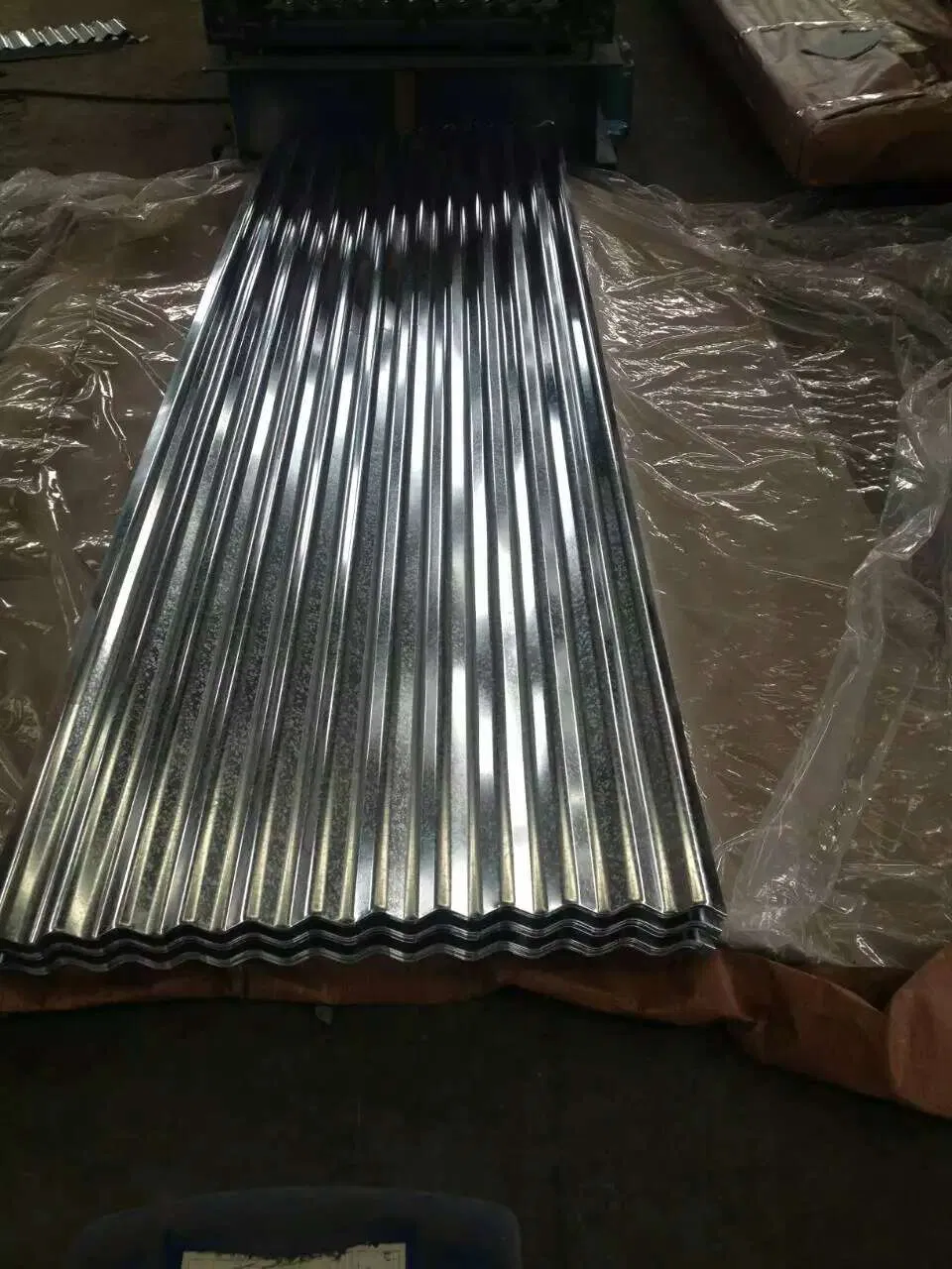 Zinc Coated Corruaged Roof Tile/Galvalume Water Wave Steel Sheet